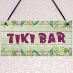 Tiki Bar Accessories Home Bar Decor Novelty Hanging Sign Decor