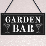 Shabby Chic Garden Bar Sign Hanging Wall Sign For Bar