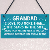 Grandad Gift For Birthday Christmas Hanging Sign Gift For Dad