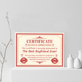 Valentines Day Gift For Boyfriend Print Valentines Anniversary