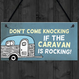 Funny Rude Caravan Sign Hanging Door Sign Caravan Accessories