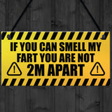 Funny Quarantine Social Distance Gifts Novelty Man Cave Sign