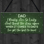 Christmas Gift For Dad Novelty Hanging Plaque Gift For Him Dad