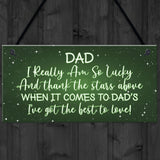 Christmas Gift For Dad Novelty Hanging Plaque Gift For Him Dad