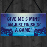 Funny Gaming Sign For Dad Son Brother Uncle Man Cave Bedroom