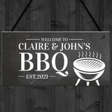 Personalised BBQ Garden Sign Novelty Home Decor Plaques Gifts