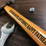 Happy Fathers Day Gift For Dad Engraved Hammer Funny Gift