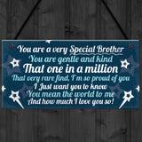 Birthday Christmas Brother Gifts From Sister Hanging Plaque