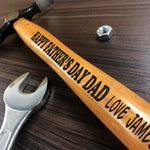 Fathers Day Novelty Engraved Hammer Unique Dad Gifts For Him