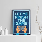 Gaming Print Wall Art For Man Cave Games Room Boys Bedroom