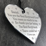 Best Boyfriend Gift Personalised Heart Valentines Anniversary