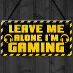 Boys Bedroom Gaming Sign Novelty Gamer Gifts For Games Room