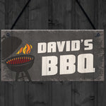 PERSONALISED BBQ Signs And Plaques Garden Decor Barbecue