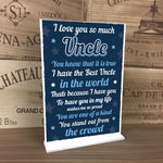 Quirky Gifts For Uncle Plaque Uncle Presents For Birthday Xmas