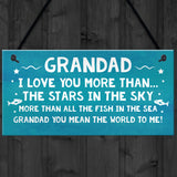 Grandad Gift For Birthday Christmas Hanging Sign Gift For Dad