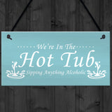 Funny Hot Tub Accessories Home Decor Garden Hot Tub Signs