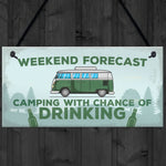 Camping Drinking Novelty Caravan Motorhome Decor Gift Sign