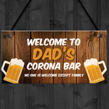 Personalised Novelty Corona Quarantine Bar Sign Novelty Gifts