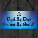 Novelty Gamer Gift For Dad Neon Effect Gaming  Man Cave Sign