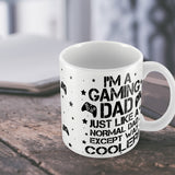 Gaming Dad Mug Christmas Gift Novelty Ceramic Mug Funny Gift
