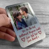 Personalised Photo Gift For Girlfriend Wallet Card Valentines