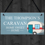 Hanging Sign For Caravan Personalised Home Decor Gift