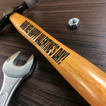 Novelty Valentines Day Gifts Engraved Hammer Rude Gift For Him