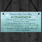 Birthday Gifts For Grandad Christmas Gift Plaque Grandad Gift