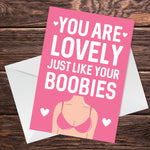 Funny Rude Anniversary Birthday Card For Wife Girlfriend A6 Card