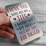 Funny Valentines Day Anniversary Gift For Him Her Husband Wife