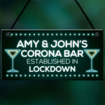 CORONA BAR Personalised Signs Novelty Home Bar Plaques Gifts