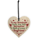 Valentines Anniversary Gift For Boyfriend Gift For Him Wood Sign