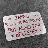 Funny Gift For Boyfriend Valentines Day Anniversary Wallet Card