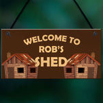 Personalised Garden Sign Shed Sign Gift For Men Garage Allotment