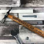 Fathers Day Novelty Engraved Hammer Unique Dad Gifts For Him