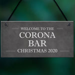 Welcome To Bar Sign CORONA BAR Christmas Gift Home Bar Pub