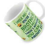 Funny Brother Mug Birthday Christmas Gift From Brother Sister