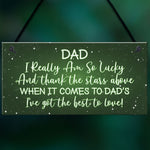 Christmas Gift For Dad Novelty Hanging Plaque Gift For Him Dad