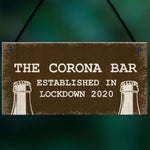 Corona Bar Sign For Garden Man Cave Home Bar Hanging Bar Sign