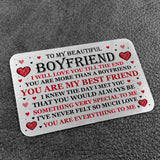 Beautiful Boyfriend Gift For Valentines Day Anniversary Wallet