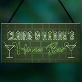 Personalised HOME BAR Plaque Novelty Bar Signs For Garden Sign