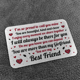 Valentines Gift For Girlfriend Wallet Card Insert Anniversary