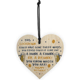 Funy Rude Lockdown Birthday Gift For Him Her Wood Heart Gift