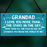 Grandad Gift For Birthday Christmas Hanging Sign Gift For Dad