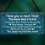 Best Uncle Plaque Gift For Birthday Christmas Gift For Brother