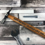 Novelty Birthday Gift For Grandad Engraved Hammer Gift For Men