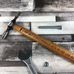 Daddy To Be Gifts Engraved Hammer Gift From Bump Newborn