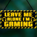 Boys Bedroom Gaming Sign Novelty Gamer Gifts For Games Room