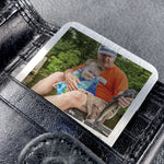 Personalised Fathers Day Birthday Gift For Dad Photo Wallet Card