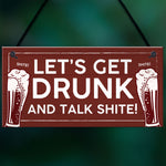 FUNNY Alcohol Sign For Your Bar Novelty Bar Pub Man Cave Plaque